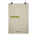All or Nothing — Motivational Discipline Poster | Gym & Office Wall Art