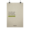 Choose Wisely — Motivational Discipline Poster | Gym & Sports Wall Art